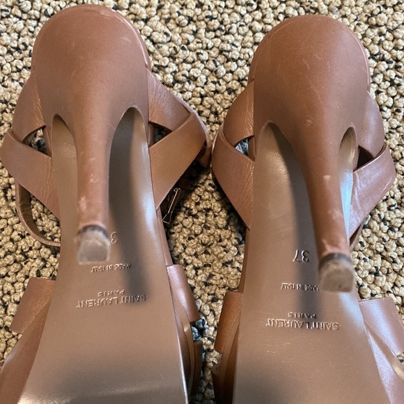 Yves Saint Laurent Stiletto Sandal Women's Size EU37 in EUC - Picture 12 of 12